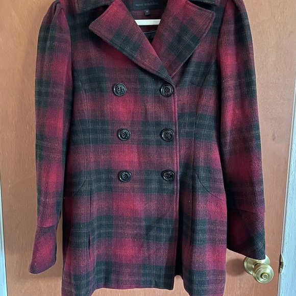 Steve Madden black & red women’s coat - Picture 11 of 16
